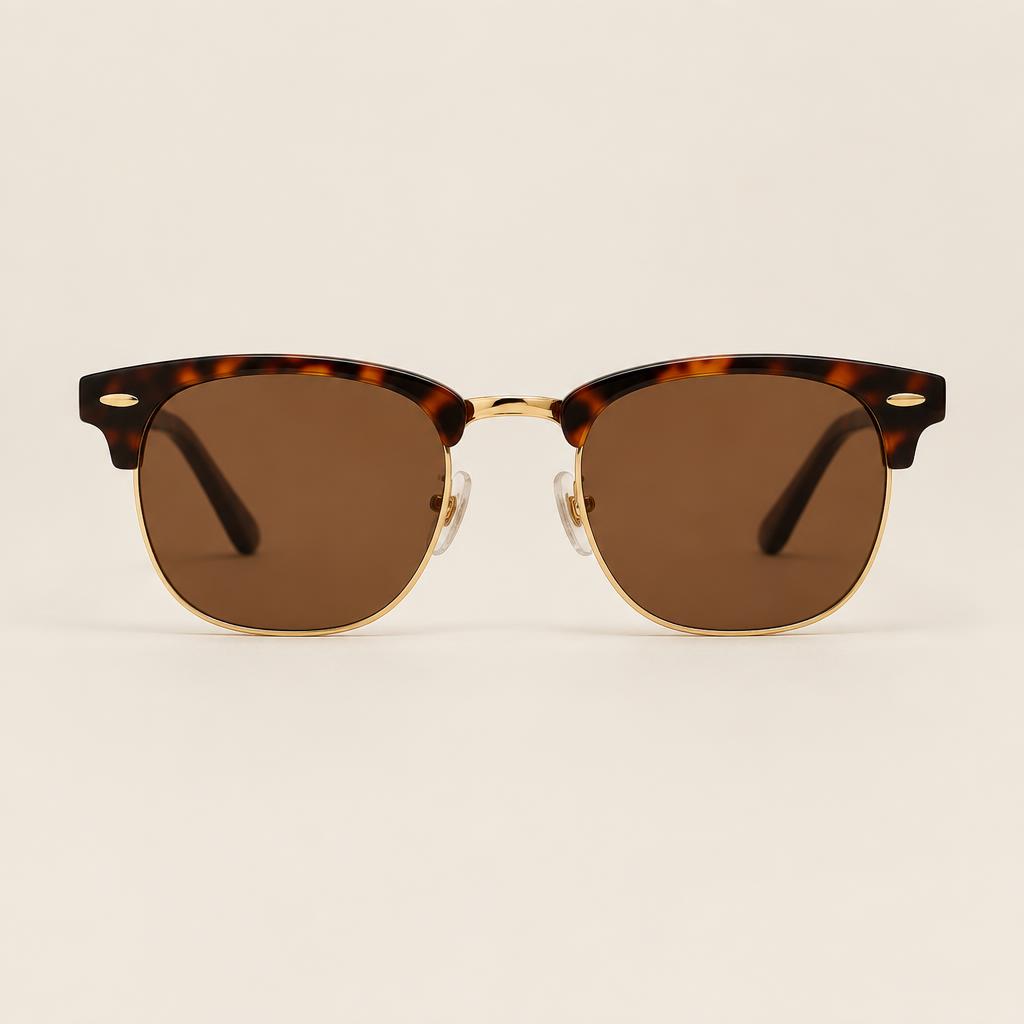 Óculos de Sol Clubmaster — Tartaruga