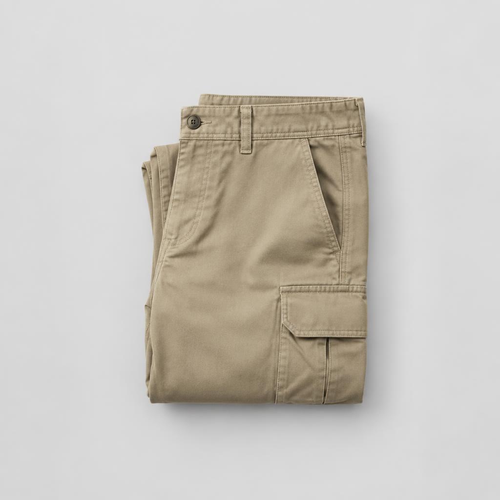 Calça Cargo — Caqui