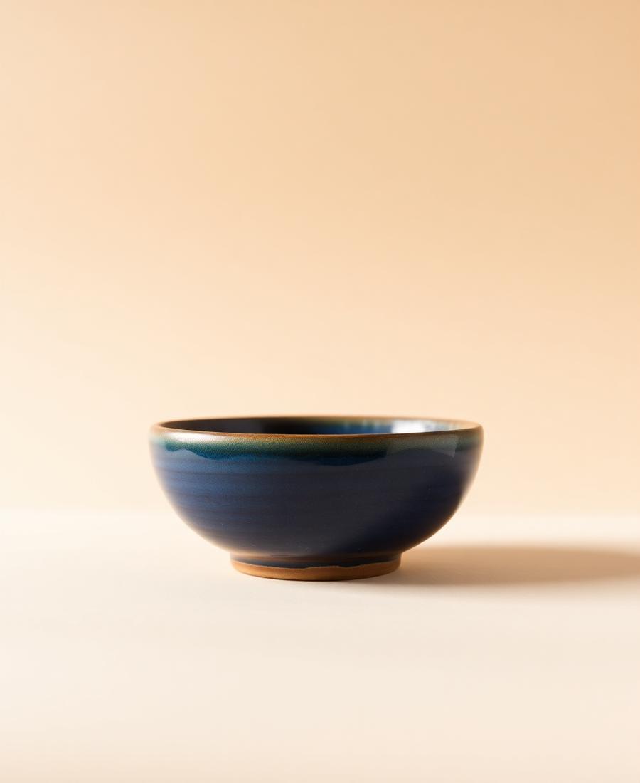 Taça de Cerâmica Vidrada — Atlântico
